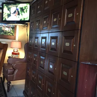 Lockers available with membership