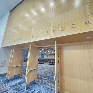 Entrance to the Crown Ball Room