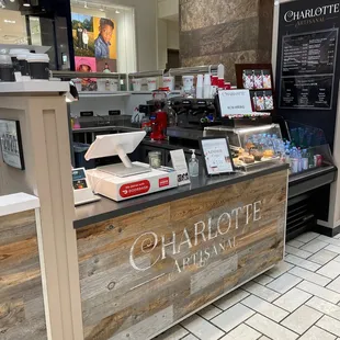 The business is in the mall itself