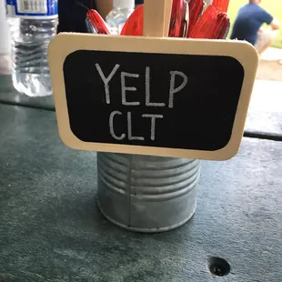 Yelp CLT voting pens!