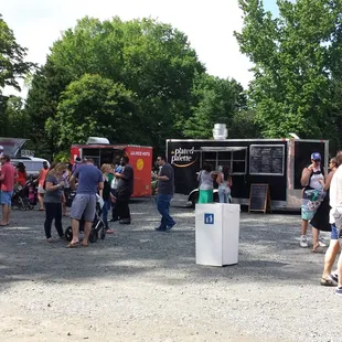 Food Trucks galore at the Charlotte Food Fight