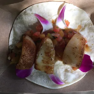 Scallops Tacos