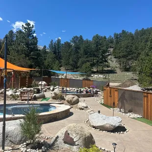 Middle pool and top pool
