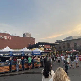 Merchandise section (in the back)