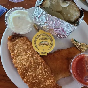 Small Fried Fish platter