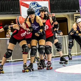 Charlotte Roller Girls jammer, Jet Semetary. Photo by Fotobossi Photography