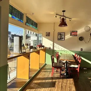 View from the front door