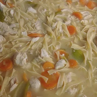 Homemade Chicken soup. Daily Soups