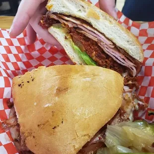 Toluquena Torta (chorizo and ham)