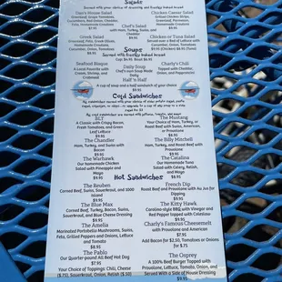 Good menu