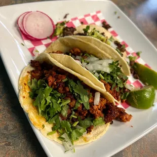 Chorizo tacos