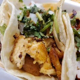 Chicken taco