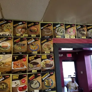 Charley&apos;s menu part 2 on 9/3/16.