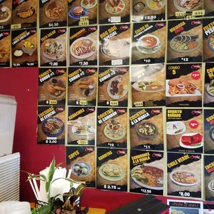The part of Charley&apos;s menu on 9/3/16 without a kid&apos;s head in the way.
