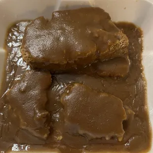 Meatloaf and gravy