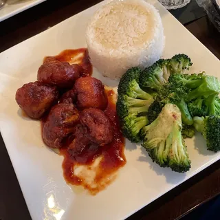 Guava Cauliflower Fried Chicken