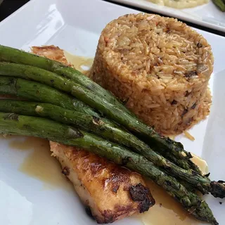 Orange Ginger Glazed Salmon