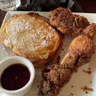 Fried Chicken and Island Toast