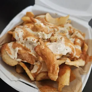 Crabby fries