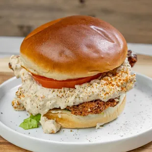 Chicken Chesapeake - Fried Chicken smothered in Crab Dip