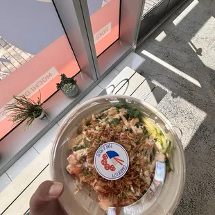 Build your own poke bowl