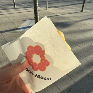 Beignet mochi donut