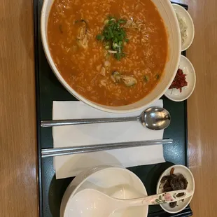 Kimchi Juk with Oyster
