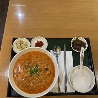 Kimchi Juk with Oyster