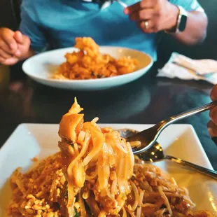 Great food and great company...my husband had the Royal Pad Thai.