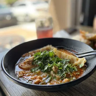 Spicy Tom Yum Noodle Soup