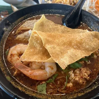 Spicy Tom Yum Noodle Soup