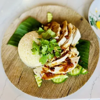 Hainan chicken rice