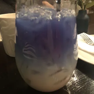 Blue Blossom Latte