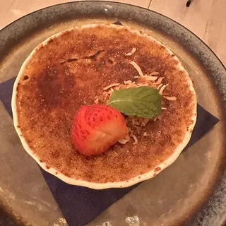 Thai Coconut Cream Brulee