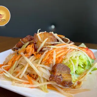 Crispy Pork Pok Pok**