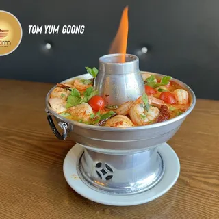 SHRIMP VOLCANO HOT POT** (NEW)