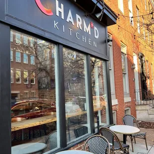 The exterior of the restaurant