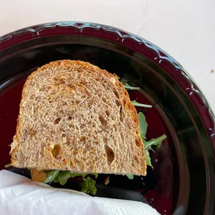 The half already was eaten