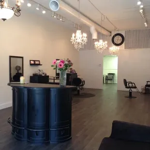 A photo from the first day the new location was opened.