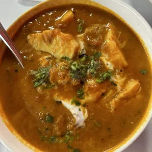 Tilapia fish curry