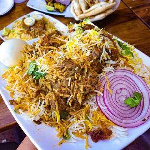 Goat biryani