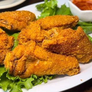 Laap Fried Chicken & Fries (Khao Yum Gai Laap)