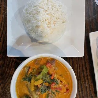 Basil & Eggplant Curry