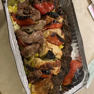 Mixed Kebab Plater
