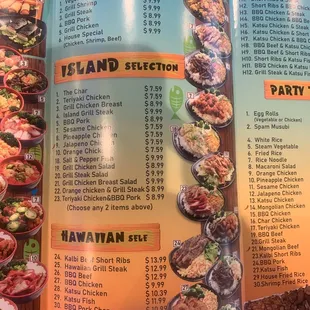 Menu part 2