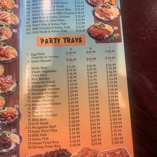 Menu part 3