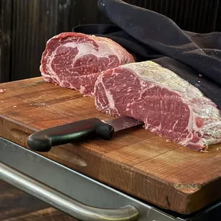 Freshly carved, well, not from the Carcass, but close.