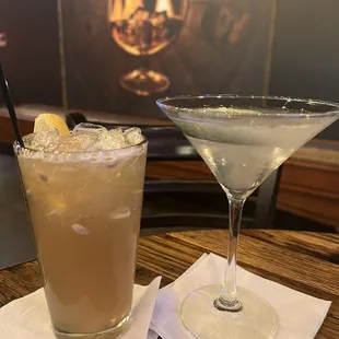 Long Island Ice Tea &amp; Cucumber Gin-Tini