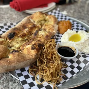 Wood fired bread. Yum!