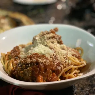 Spaghetti and Meatballs